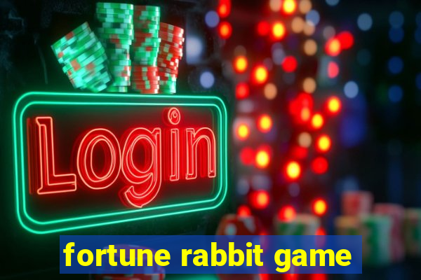 fortune rabbit game